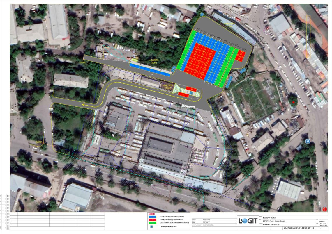 Depot reconstruction plan